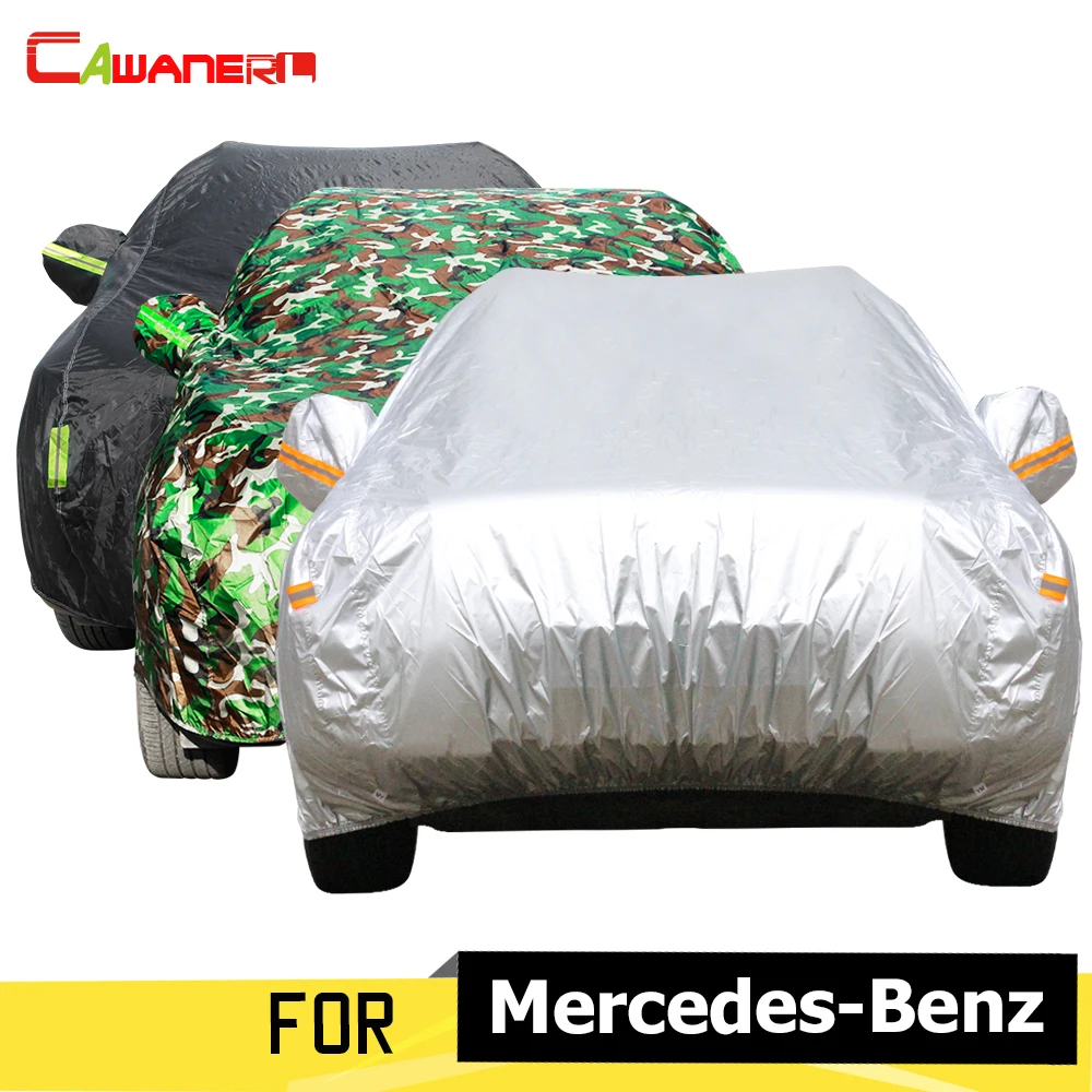 

Cawanerl Car Cover SU Indoor Rain Anti-UV Sun Shield Snow Protector Cover For Mercedes Benz GL350 GL450 GL500 GL550 GL320 GL420