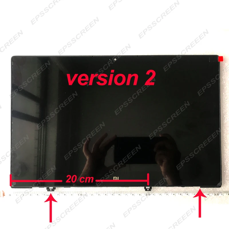 Imagem -05 - Tela do Portátil para Xiaomi mi Notebook Air 13 13.3 Display Lcd Monitor Fosco Fhd Edp 30 Pinos de Vidro Ips Led Lq133m1jw15