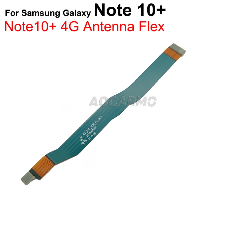 Aocarmo For Samsung Galaxy Note10 10+ 10 Plus 4G 5G Wi-Fi Signal Antenna Main Board Connector Motherboard Connection Flex Cable