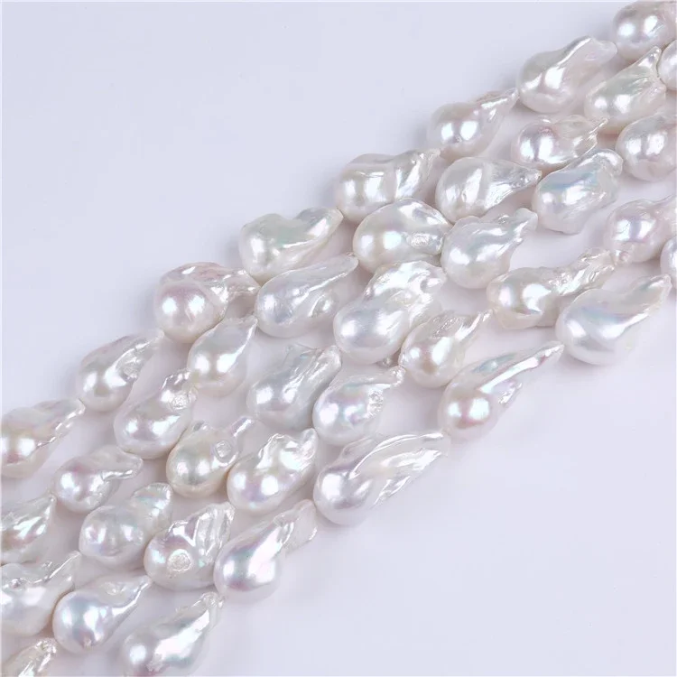 

APDGG Natural Pearl 16-20mm big baroque pearl strands loose pearls beads women lady jewelry DIY