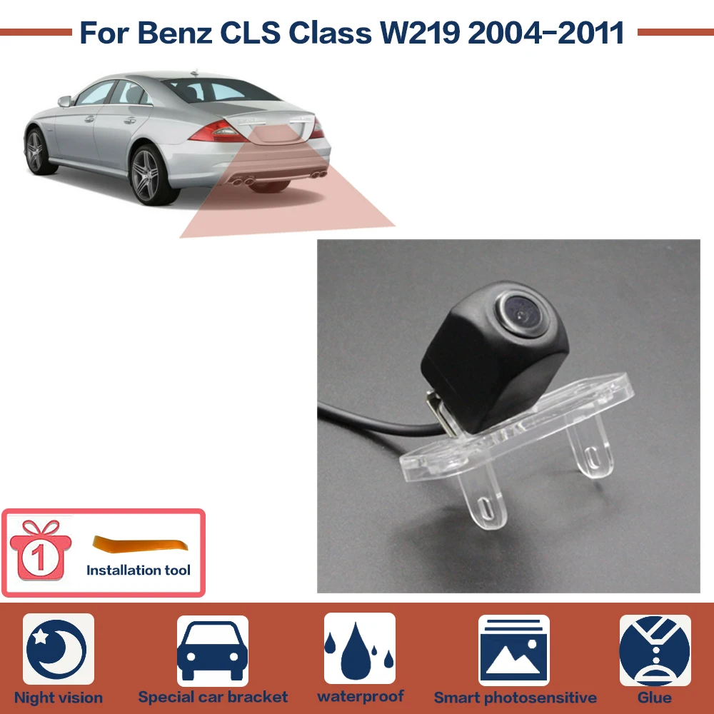 

Car Rear View Reverse Backup Camera Starlight Night Vision High Quality For Benz CLS Class W219 2004-2011