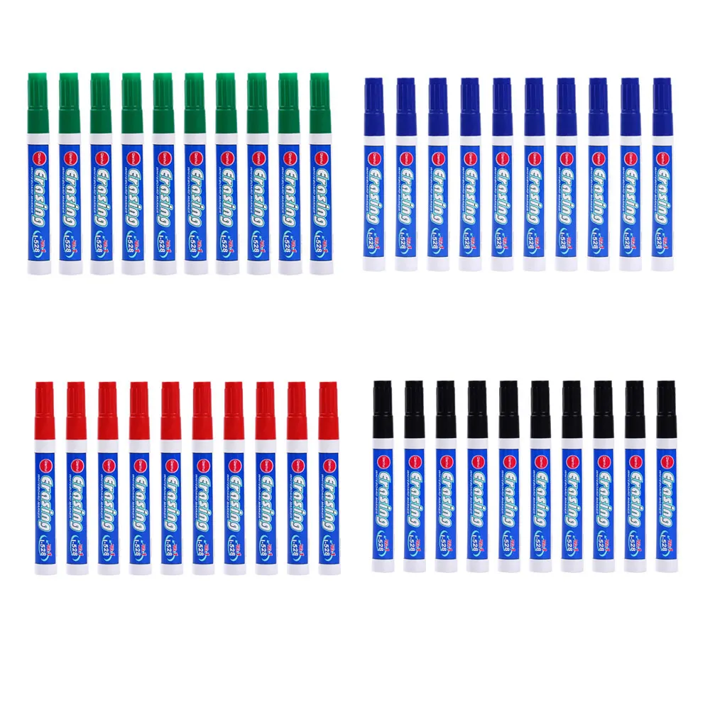 

Ручка для белой доски на водной основе, очень большая емкость, стираемый маркер, канцелярские принадлежности для школьных встреч, обучения дома