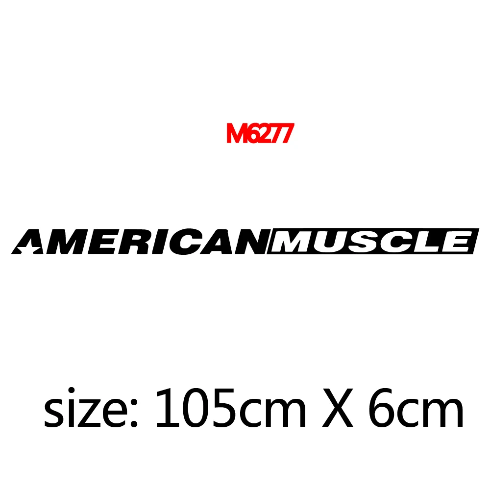 For AMERICANMUSCLE Bold Text GT Front & Rear Window Windshield Logo Banner Vinyl Decal Stickers Ford Mustang 2015-2017