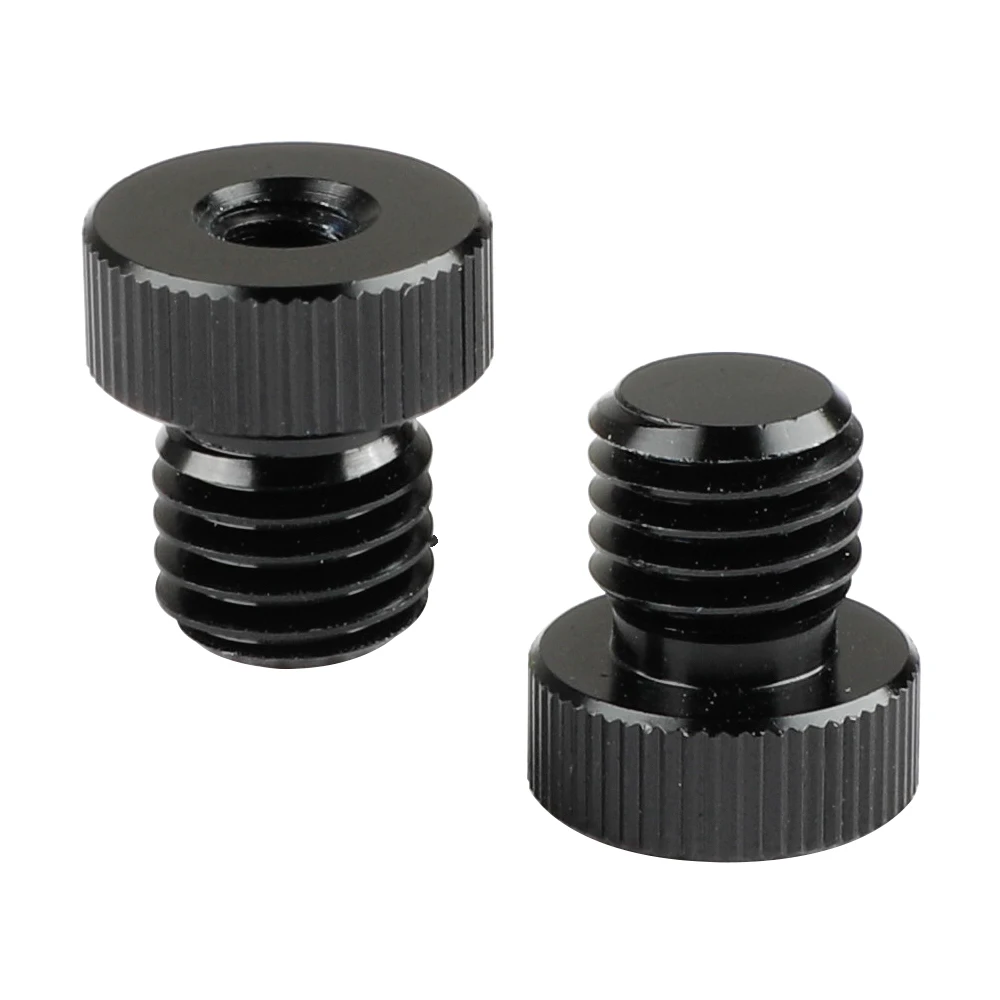 CAMVATE 2 pezzi 15mm spina per asta M12 maschio a 1/4 "-20 adattatore per vite femmina per M12 Standard filettato interno 15mm collegamento asta nuovo