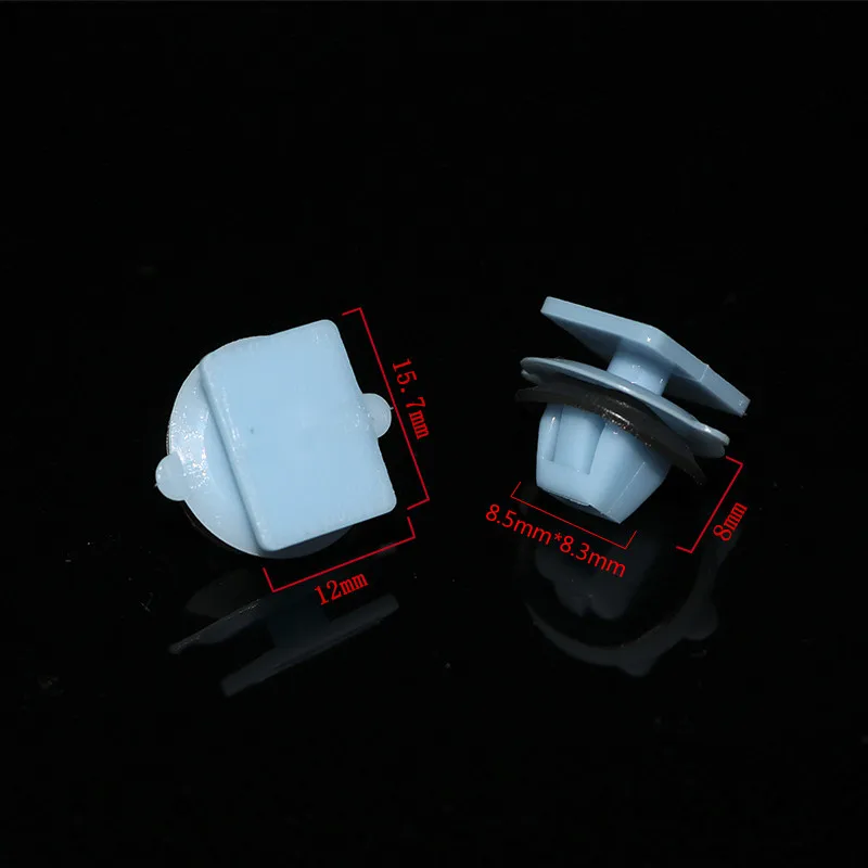 10PCS Car Door Guard Panel Trim Slatted Bottom Skirt Wheel Eyebrow For Toyota Prado Previa Alphard Lexus Plastic Fastener Clip