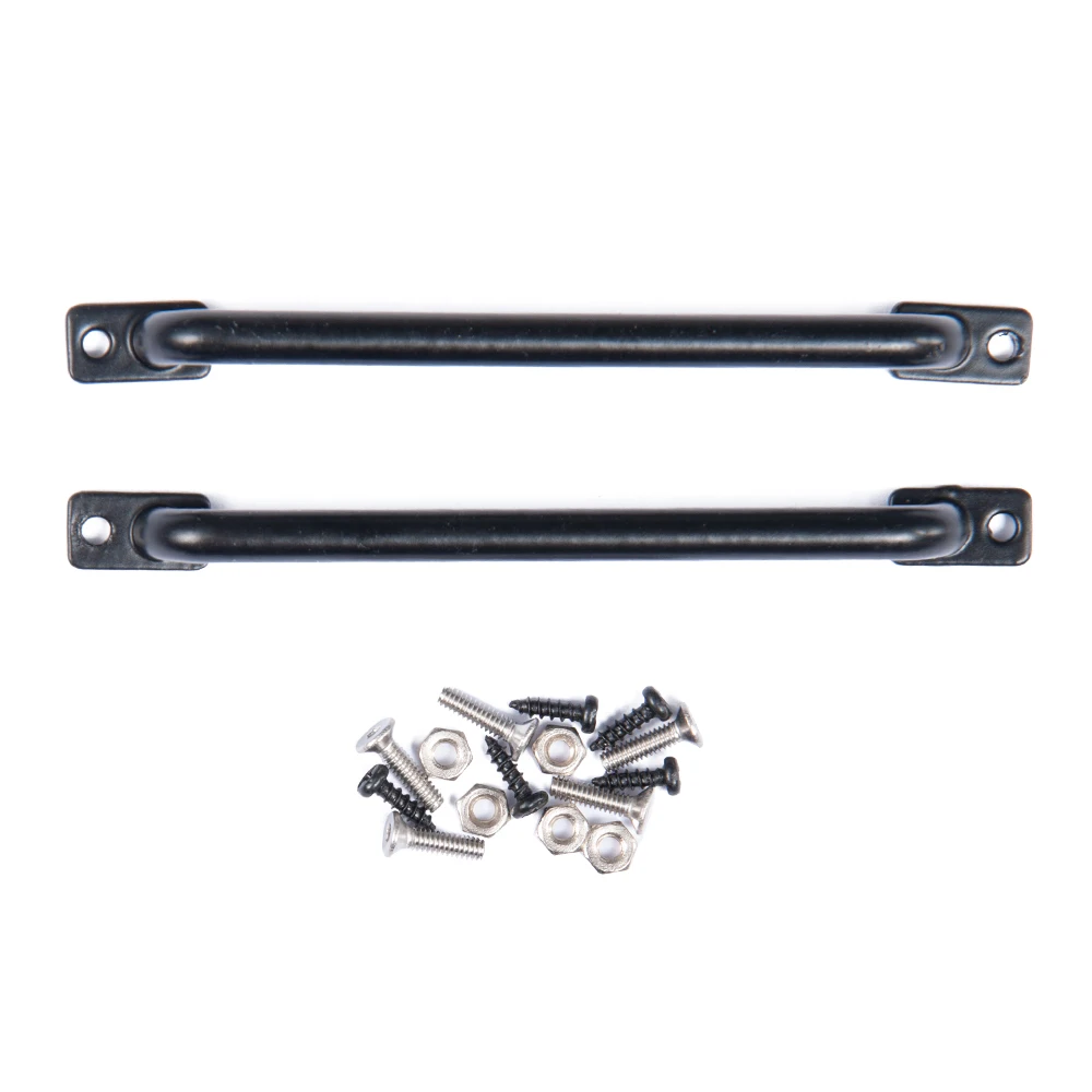 YEAHRUN 2PCS Metal Body Shell Handrail for Toyota LC70 TRX-4 SCX10 D90 1/10 RC Crawler