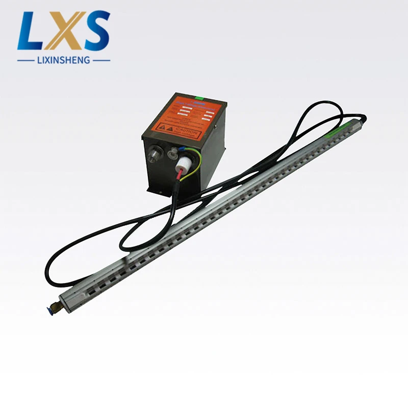 L600x660mm One Anti Static Ionizing Air Bar With 7.0KV Power Generator Use in Plastic Film