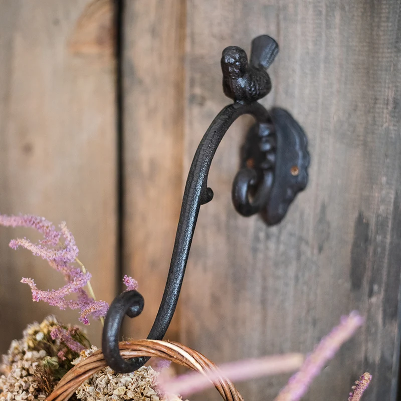 home and garden decorative beautiful cast iron retro vintage metal hook