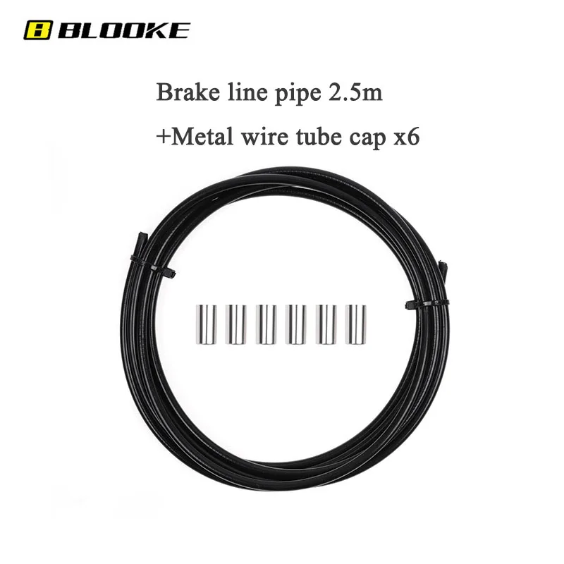 BLOOKE-Bicycle V Brake Caliper,MTB Bike Cable,Pull Brake Clamp Kit,Three Fingers Brake Lever,Aluminum Alloy,Cycling Accessories