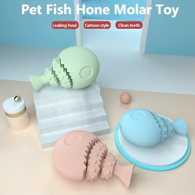 

Pet Supplies Pet Molar Dog Chew Toys Fish Bone Fun Leaking Dog Toys Pet Toys Dog Toys For Large Dogs Dog Supplies