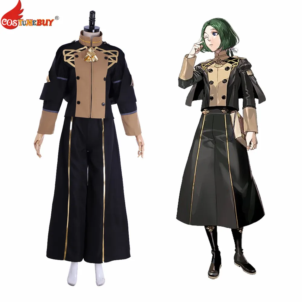 

CostumeBuy Fire Emblem Three Houses Linhardt Cosplay Women Men Costume Halloween Party Custom Made