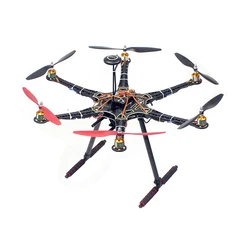 DIY Drone Kit Unassembled S550 6-Axle Drone PIX4 Flight Control + 30A ESC +930KV Brushless Motors +1045 Propeller