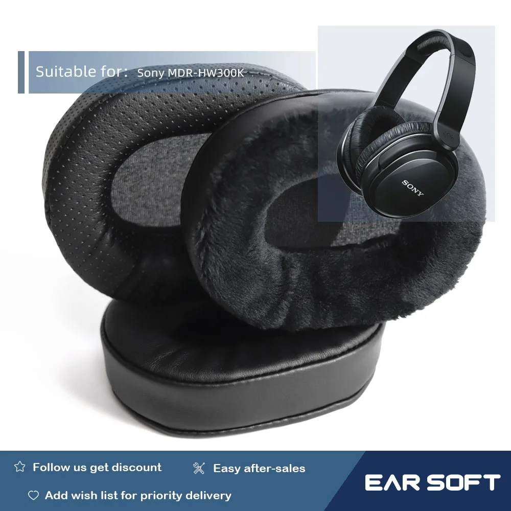 

Сменные амбушюры Earsoft, подушки для наушников Sony, аксессуары для наушников