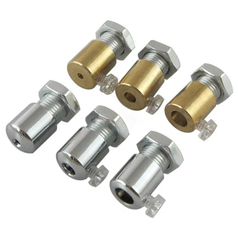 30pcs/lot Brass Cable/Steel Rope Grip, Black White Color Clip Wire Cord Grip Pendant Light Cable Lock, Ceiling Rose DIY