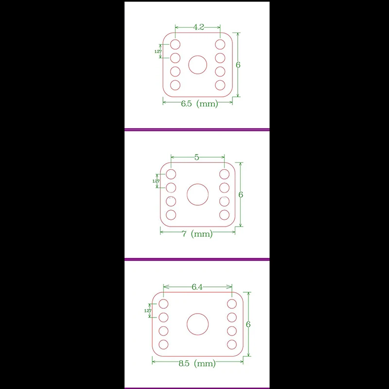 SOIC8 VSOP8 WSON8 SPI CABLE CLIP SOP8 IC download 1.27MM probe test fixture WSON SOIC VSOP SPI Flash chip read / write BIOs