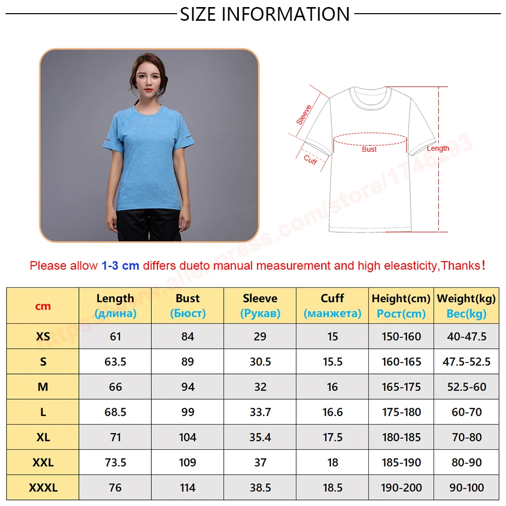 2019 Running Shirts Women Tennis Basketball Badminton Tee Soccer Sport Jogging Quick Dry Yoga Workout Gym Sport Tops