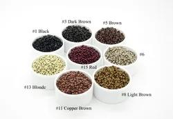 200pcs 2.5mm Diameter Copper Micro Nano Rings/Links/Beads For Nano Rings Hair Extensions Hair Extension Tools 8 Colors LZH0073