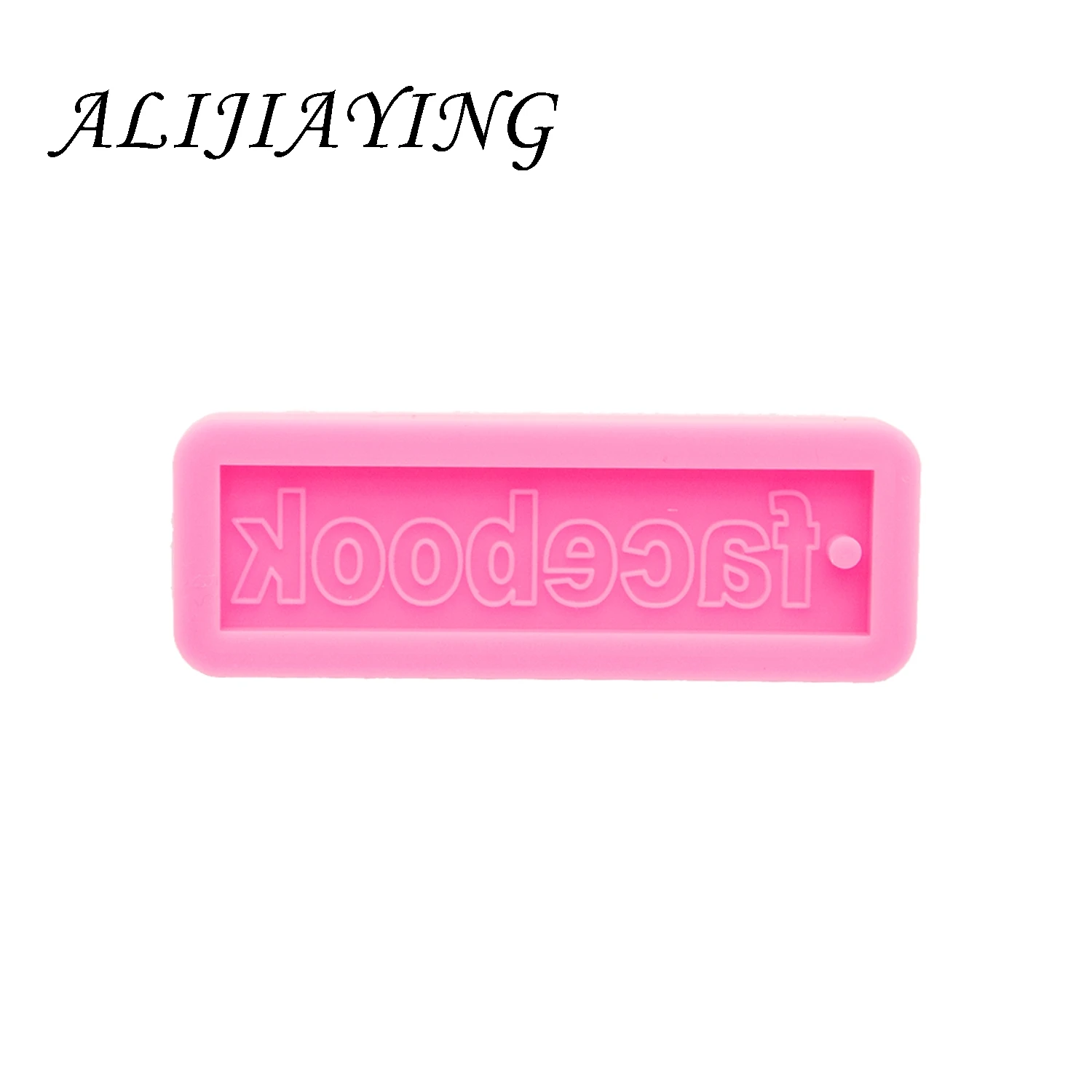 Shiny Silicone Mold for keychain pendant - Resin Crafting Mold - Diy Epoxy Resin Molds Jewelry Making DY0820