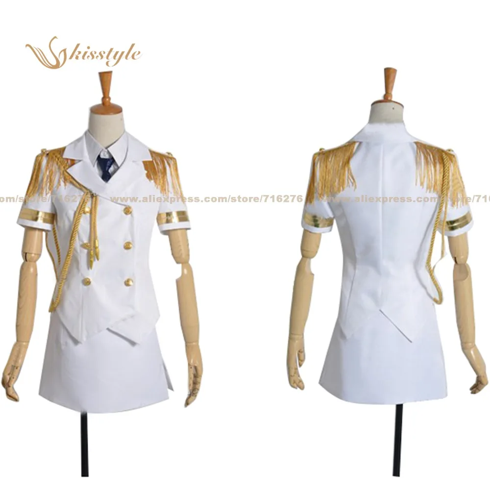 

Kisstyle Fashion Uta no Prince-sama Tomochika Shibuya Summer White Uniform COS Clothing Cosplay Costume,Customized Accepted