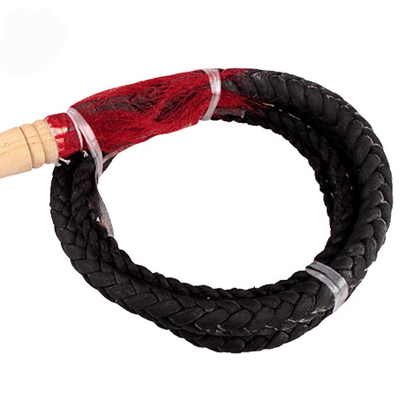 Catazer Kung Fu Cowhide Whip All Manual Martial Arts Performance Tai Chi Ring Whip Outdoor Fitness Self-defense Whip