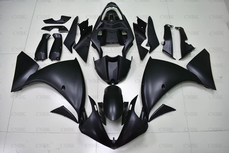 Plastic Fairings for YZF R1 2009 YZF1000 R1 Fairing 09 10 YZFR1 Fairing 2009 - 2011 matte Black