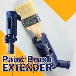 Multi-Ângulo Flexível Paint Brush Extender Paint Roller Extensão Pole Clamping Tool Paint Handle Ferramentas para Pintura do teto