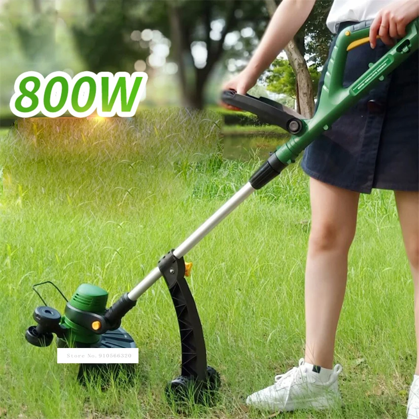 GT-320 Electric Lawn Mower Grass Cutter Grass Trimmer 11000rpm Lawn Weed Whackers Cutting Machine 840W Cropper Garden Tool 220V