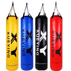 PU Leather Boxing Sandbags with Rotating Hook,Punching Bag,MMA Thai boxing bag,Taekwonda, Sanda Training, Fitness, 180 cm, 150cm