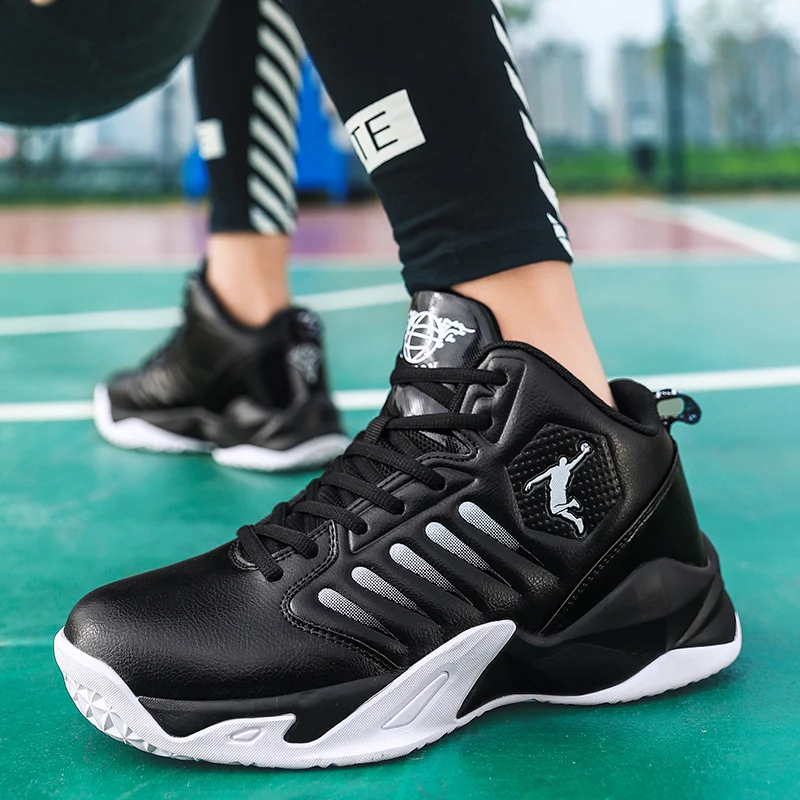 Brand Men Basketball Shoes High Quality Top Non-Slip Thick Sole Male Sport Shoes Mens Training Athletic Sneakers Man Basket Ball