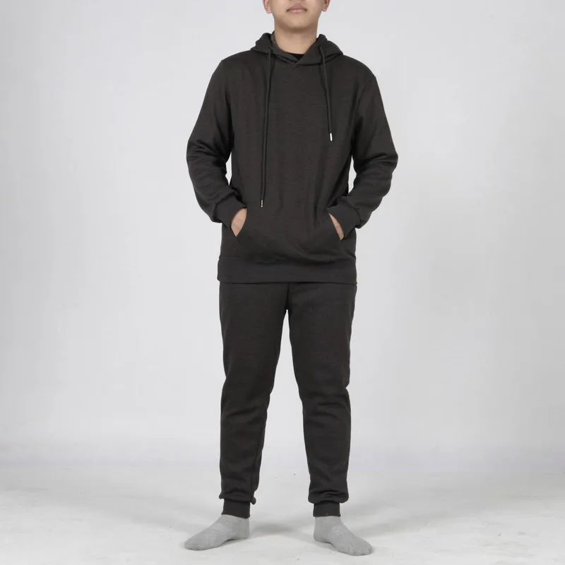 New MenTracksuit 100% cotton Oversize Couple Sets Hooded Sweatsuits Men Jogger Suit Tracksuits Lounge Set