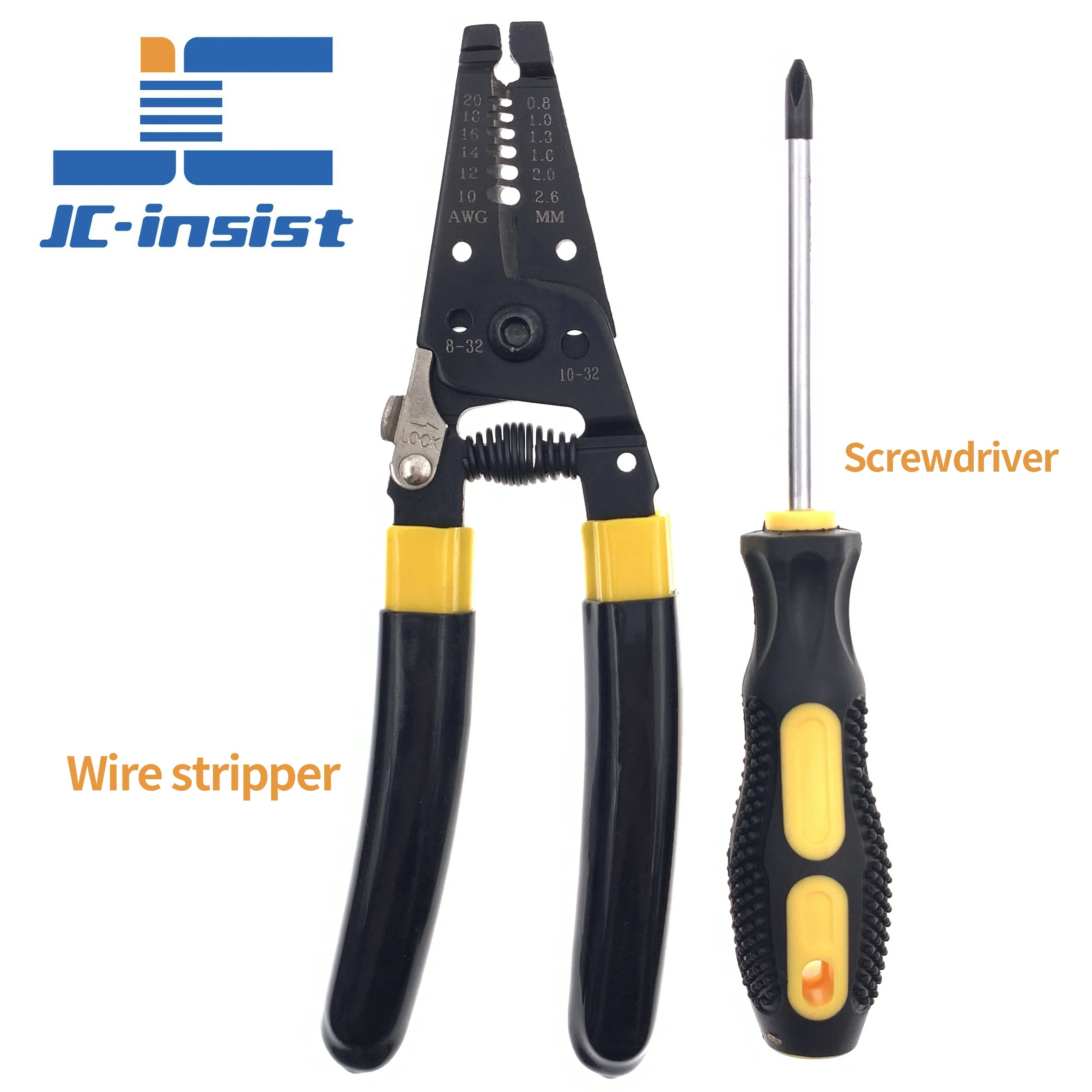 Replaceable Jaws Multifunctional Crimping Tool Kit Tubular terminal, pre-insulated terminal, non-insulated terminal