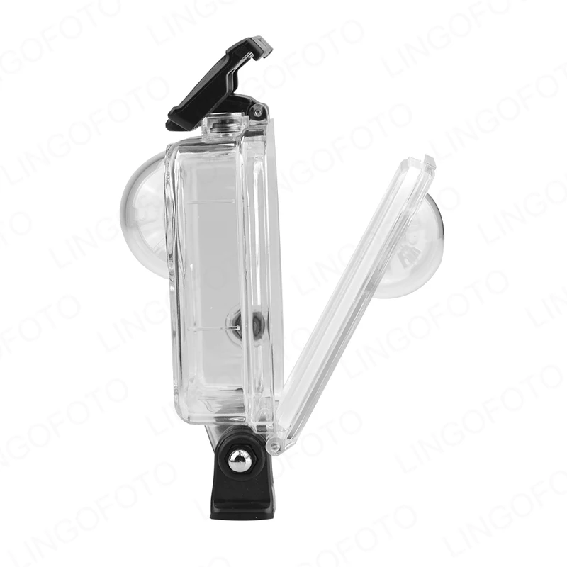 Underwater Housing Diving Protector Cover With 2pcs  Film Screen Protector For GoPro Max Sports Camera GH2124