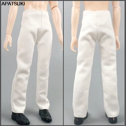 1/6 Doll Clothes White Handmade Pants For Ken Boy Doll Trousers For Barbie's Boyfriend Ken Prince Male Dolls Accessories