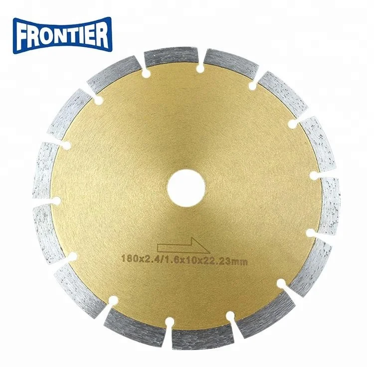 

180mm 7inch Cold Press diamond Segmented dry cutting saw blade