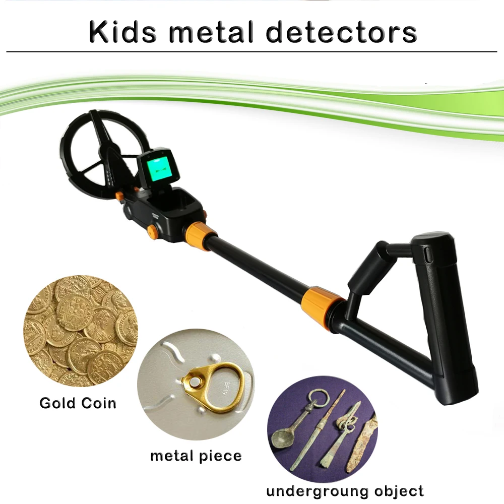 Hobby Metal Detector Kid's toy hand held Metal Detector 1008A Brilliant and Cheap detector de metales Gold Finder