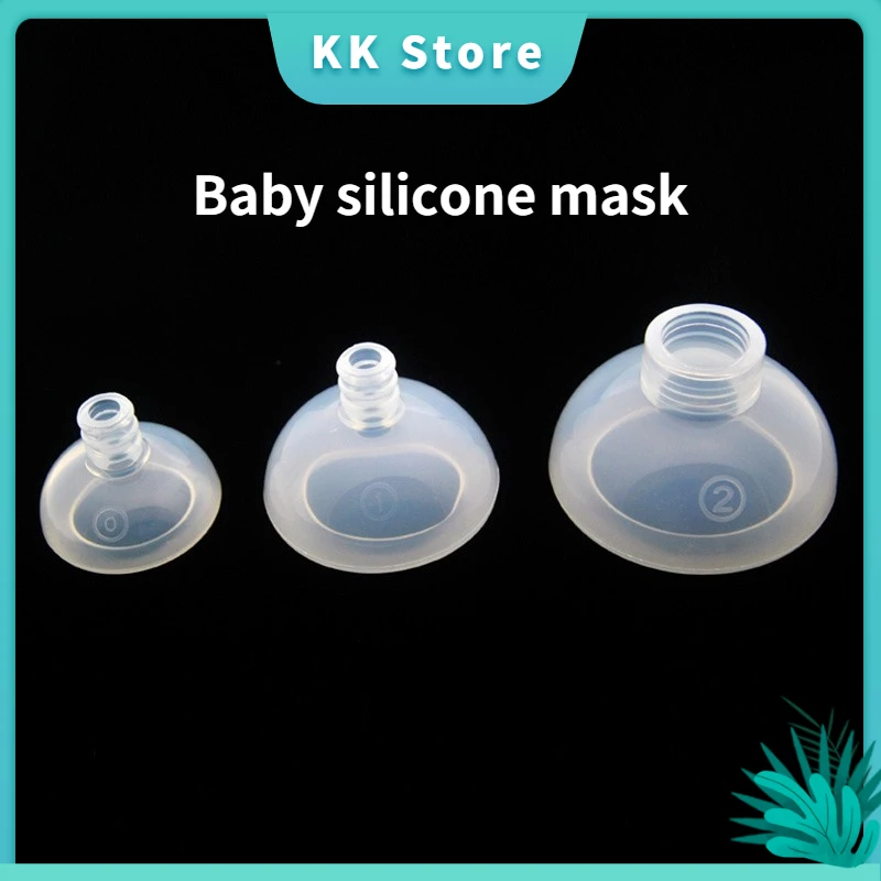 

Disposable Baby silicone Anesthesia Mask Medical Anesthesia Breathing Face Mask for Child