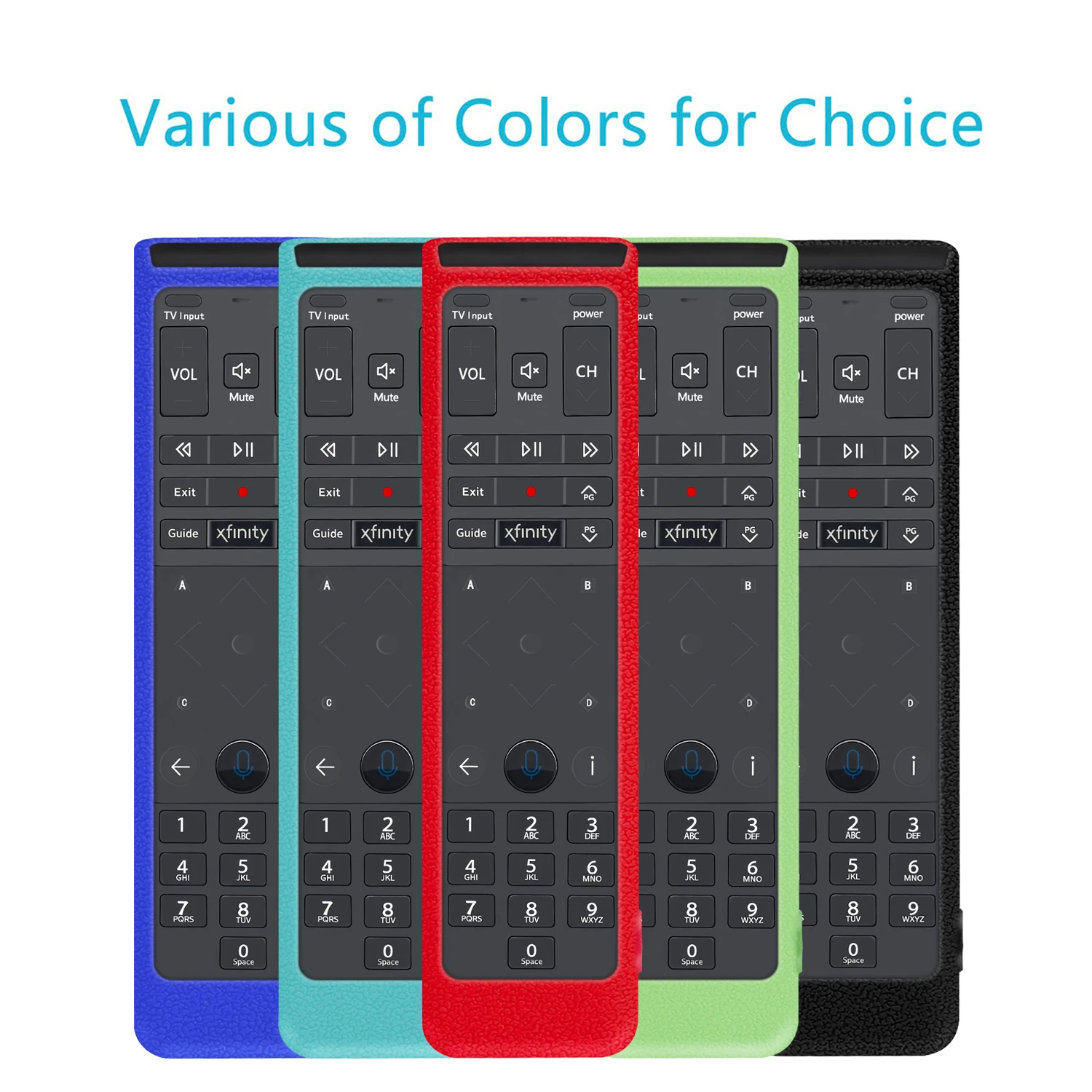 الحالات عن بعد يصلح ل XFinity ، Comcast XR15 ، صوت التحكم عن بعد ، صدمات ، قابل للغسل ، الجلد ودية ، واقية غطاء سيليكون ، جديد