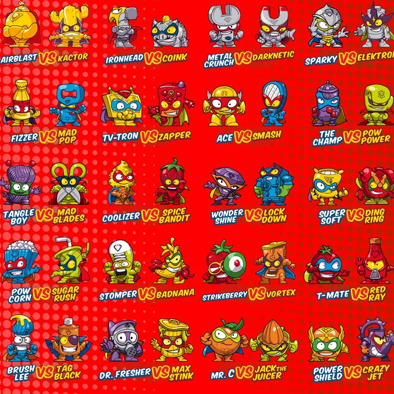 22pcs/44pcs Super Zings Characters Stickers for Baby Kids Playing Toy Cartoon Superzings Pegatinas for Party Decoration