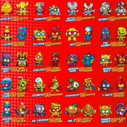 22pcs/44pcs Super Zings Characters Stickers for Baby Kids Playing Toy Cartoon Superzings Pegatinas for Party Decoration