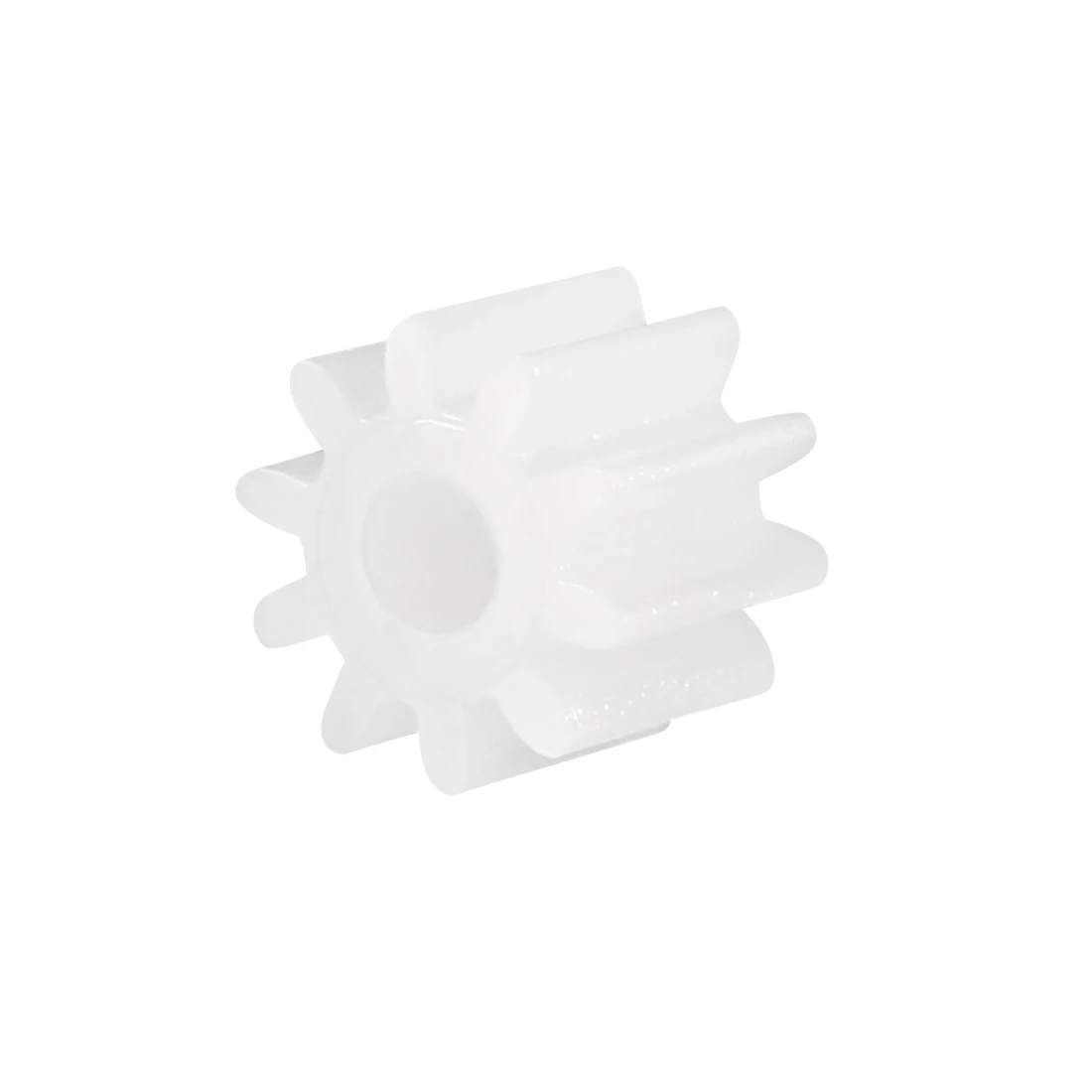 

30pcs Plastic Gears White 10 Teeth Model 102A Reduction Gear Plastic Worm Gears Model Making Accessories Great Tools for RC Car