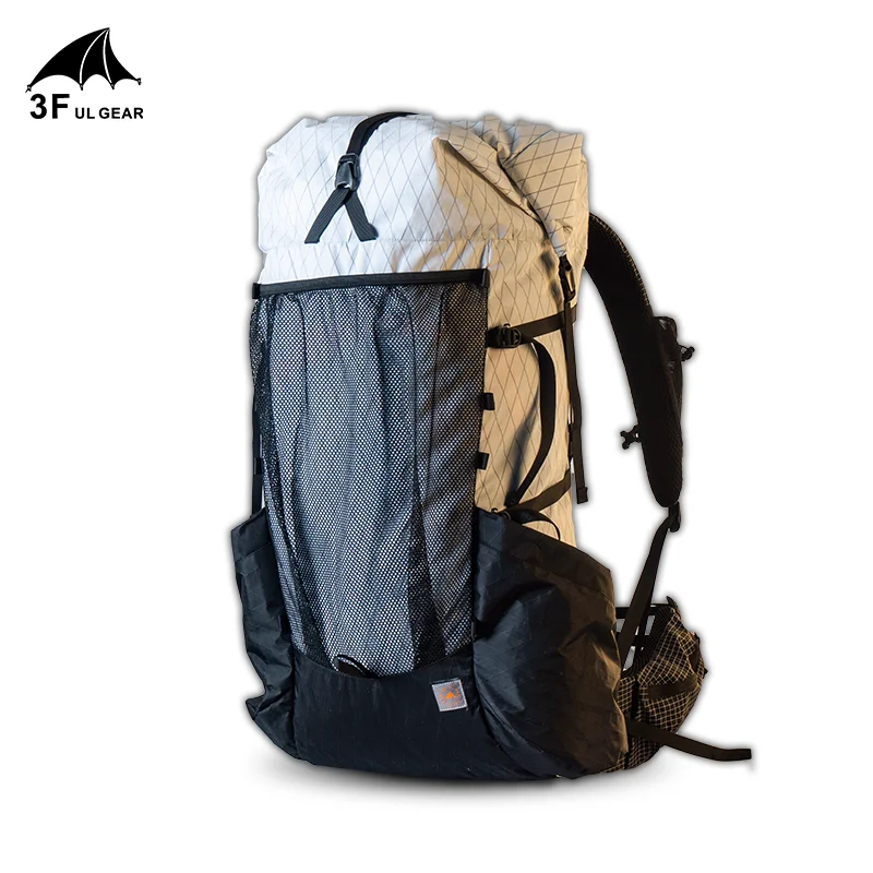 3F UL GEAR Ultralight Backpack Frame YUE 45+10L Outdoor Hiking Camping Lightweight Travel Trekking Rucksack Men Woman