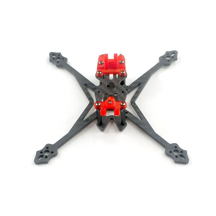 HappyModel-Kit de marco de fibra de carbono para Dron, pieza de repuesto de 3,5mm, 3K, placa inferior, Crux35 HD, ELRS, Micro Freestyle, FPV, 150 pulgadas