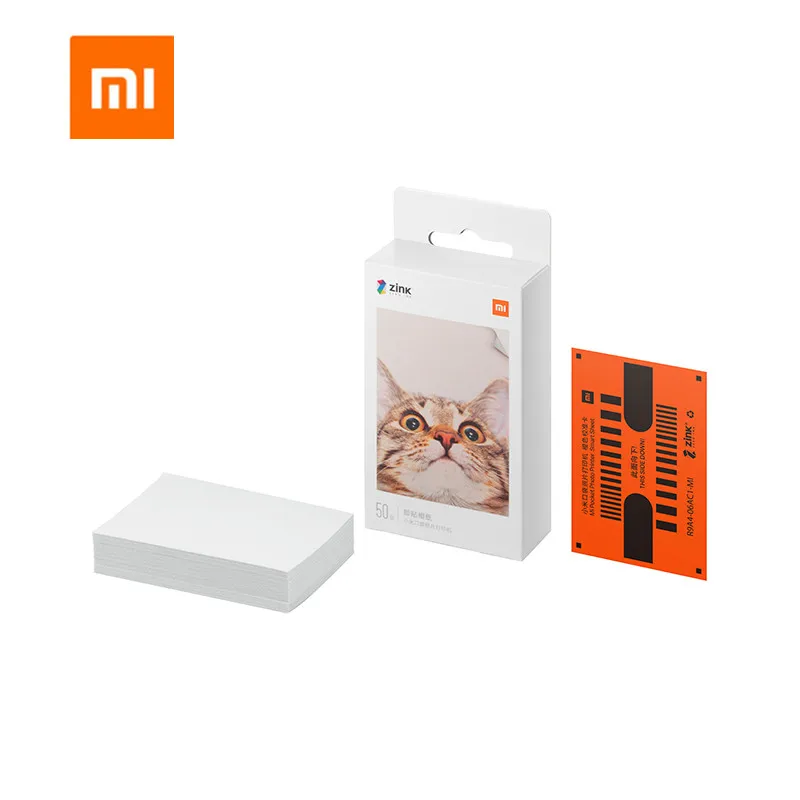 Xiaomi mijia AR Printer 300dpi Portable Photo Mini Pocket With DIY Share 500mAh picture printer pocket printer work with mijia
