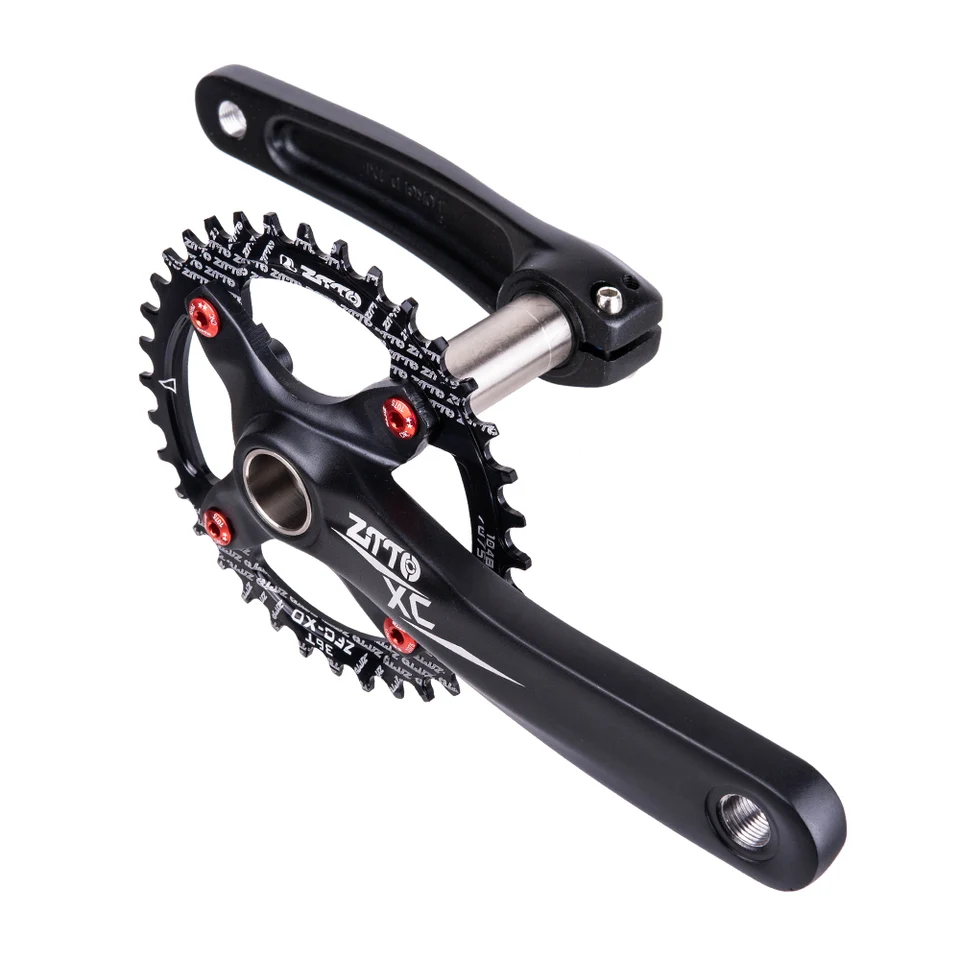 【caite】 ZTTO MTB Crankset 170mm Crank 1X System Chainwheel Single