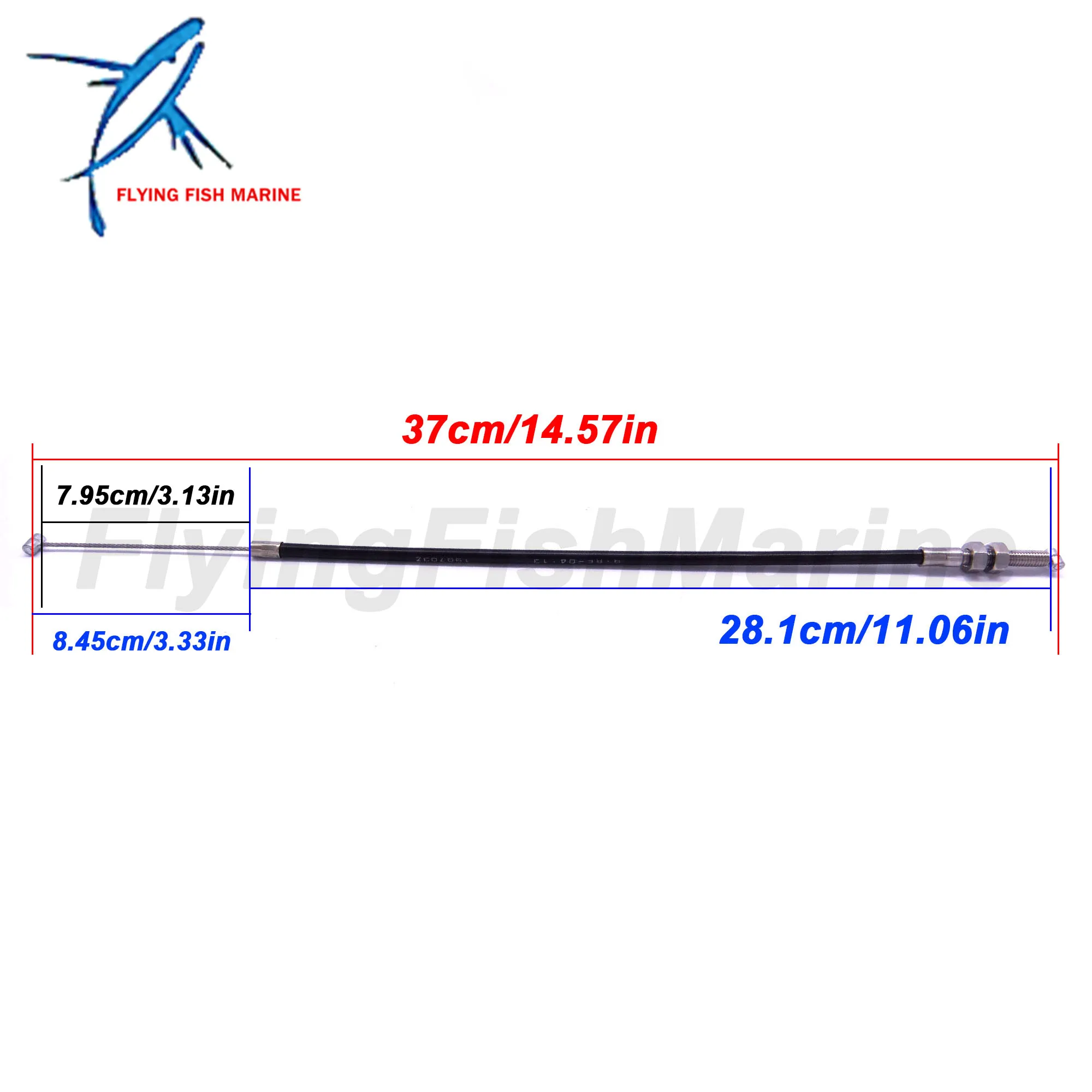 Outboard Engine 3B2-63600-1 3B2-63600-0 3B2636001M 3B2636000M Throttle Cable Assy for Tohatsu Nissan Boat Motor 2-Stroke NS8B M8