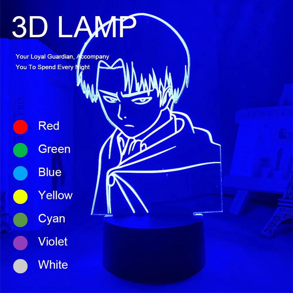 Holiday Gifts Personalized Gift Kids Room Decoration Baby Night Light USB Anime Children\'s Lamp Three-dimensional Switch Bedroom