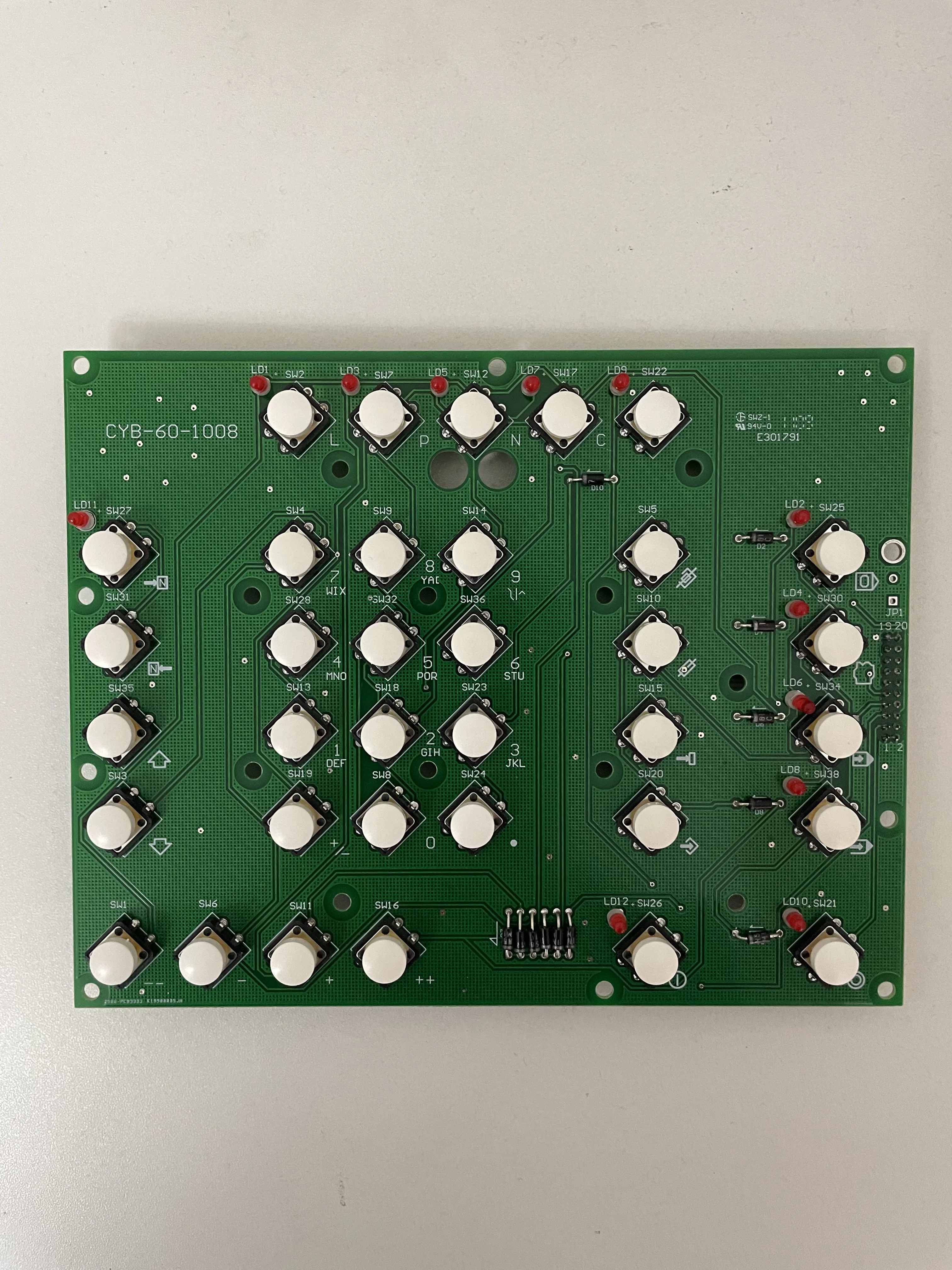 Film de remplacement pour Machine à cintrer Cybelec, remplacement Compatible avec les PCB à Membrane tactile DNC 60