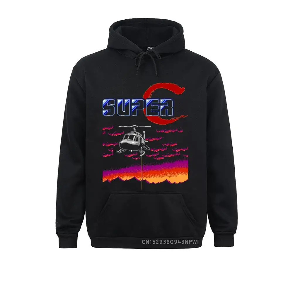 Hipster Super Contra NES Console Game Pullover MenMan Long Sleeve Homme Sweatshirt