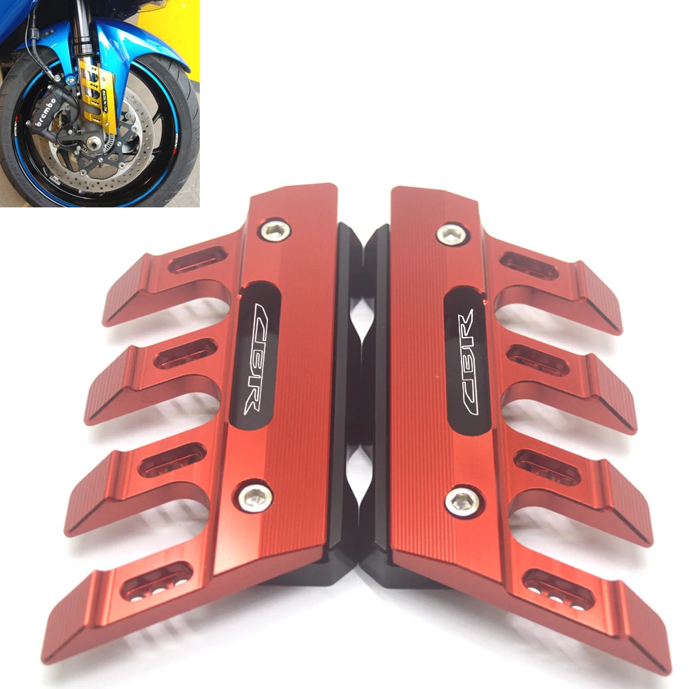

For CBR1000RR CBR600RR Universal Motorcycle Mudguard Side Protection Mount Shock Absorber Front Fender Cover Anti-fall Slider
