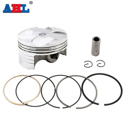 AHL Fits For YAMAHA YZF-R6 2008-2017 STD Ø67.00MM Piston + Rins Kit +0.25 +0.50 +1.00 13S-11631-00-00 Motorcycle Parts